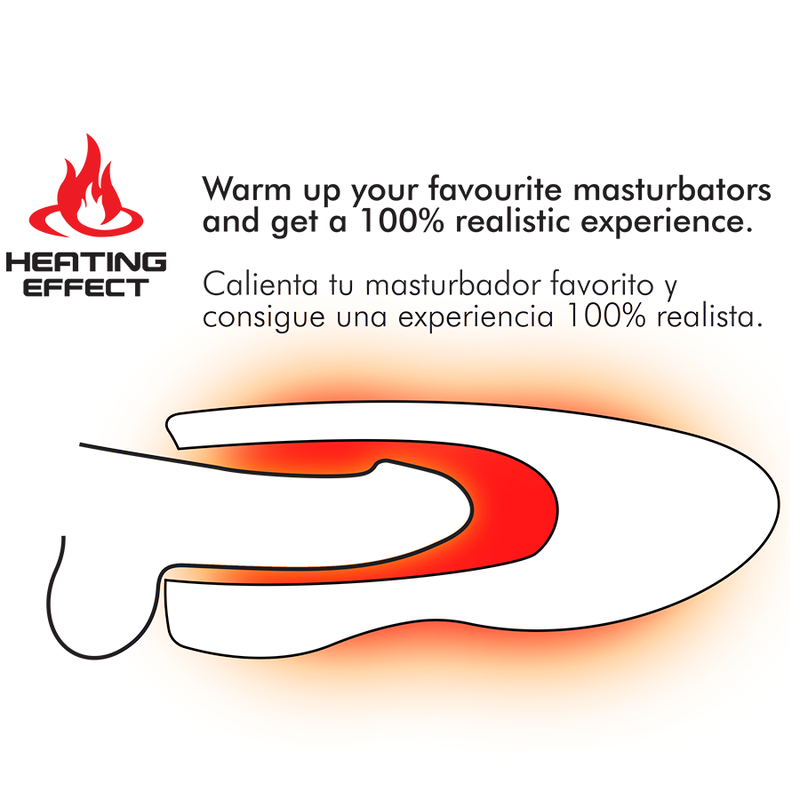 Masturbatore JAMYJOB Spin-X – Design rotante e funzione di riscaldamento per un piacere unico