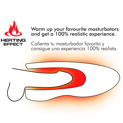 Masturbatore JAMYJOB Spin-X – Design rotante e funzione di riscaldamento per un piacere unico