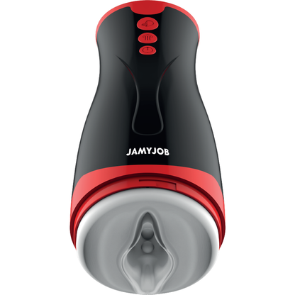JAMYJOB JANGO Masturbador Con Comprensión Y Vibración – Experiencia Personalizada Para Placer Único