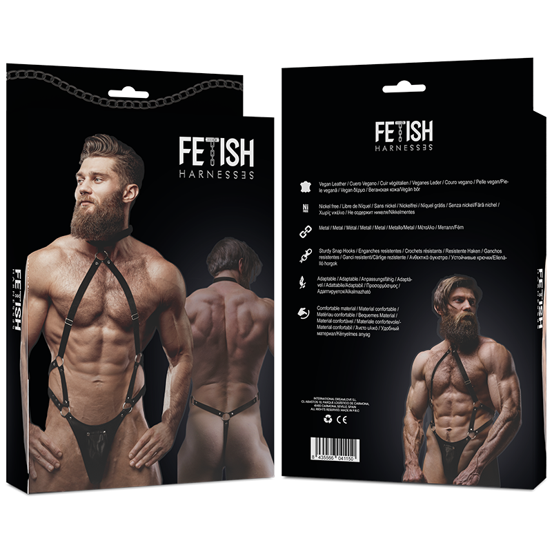 FETISH Arnés Ecopiel Jock Strap Hombre – Diseño Elegante Con Comodidad Superior