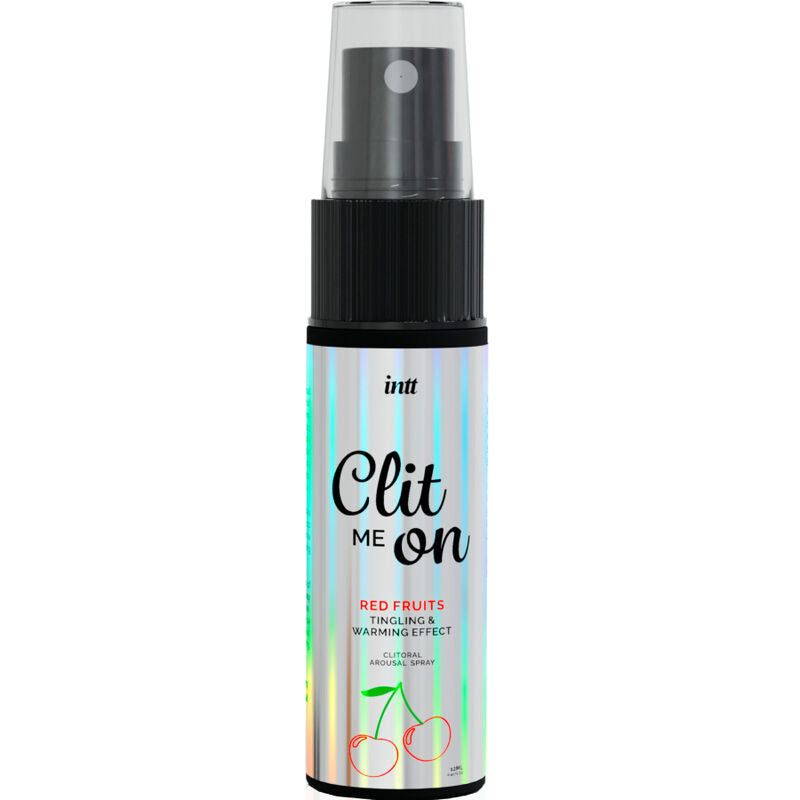 INTT Releases Clit Me On Frutos Rojos 12 Ml – Spray Estimulante Con Sabor A Frutos Rojos Para Bienestar Sensorial