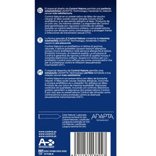 Preservativi CONTROL Adapta Nature 6 unità – Lattice naturale per esperienze intime sicure