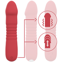 Comprar INTENSE Juni Up & Down Rojo – Vibrador Con 10 Modos De Vibración Para Placer Personalizado-Noxtic