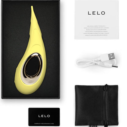 LELO Dot Cruise Giallo – Stimolatore ergonomico per un piacere intenso