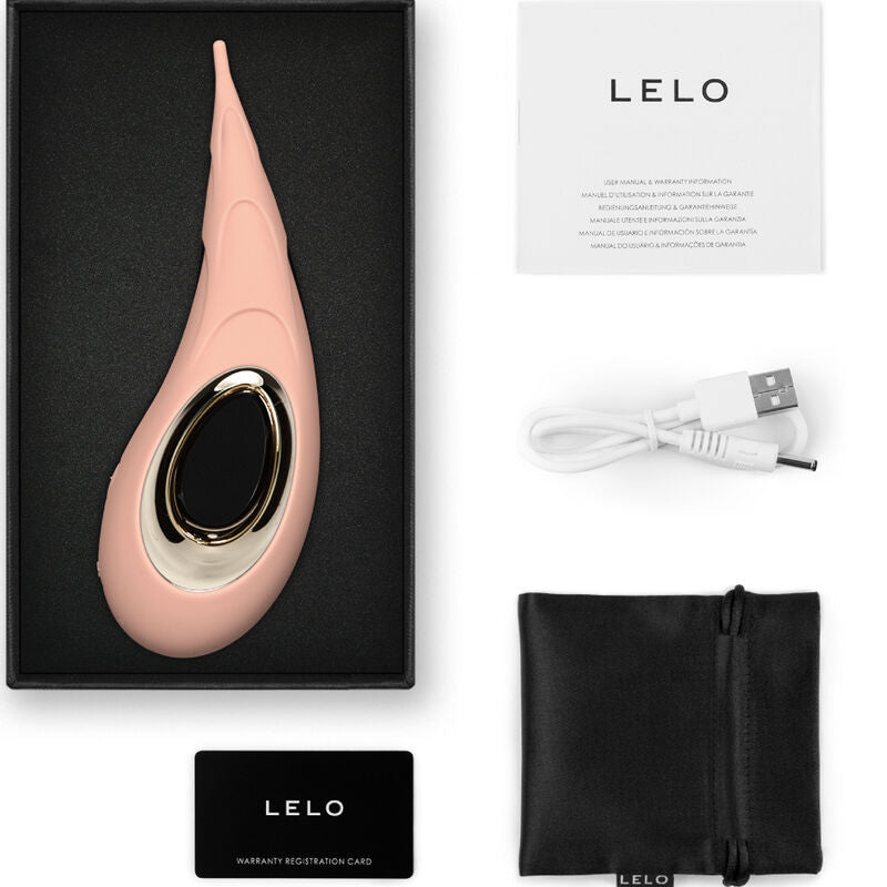 LELO Dot Cruise Giallo – Stimolatore ergonomico per un piacere intenso