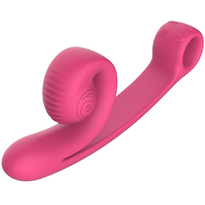Comprar SNAIL VIBE Curve Vibrador Naranja – Vibrador Recargable Con Silicona Médica Hipoalergénica-Noxtic