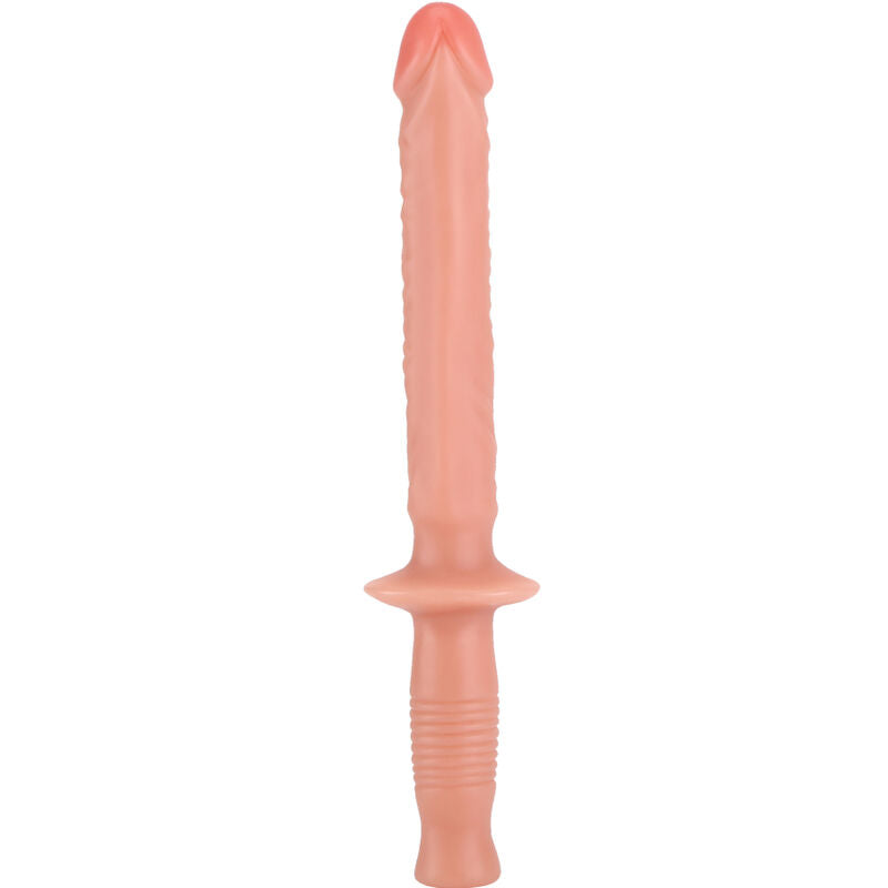 Comprar GET REAL The Manhandler 37 Cm Natural – Masajeador Clásico Con Diseño Veteado Para Experiencia Única-Noxtic