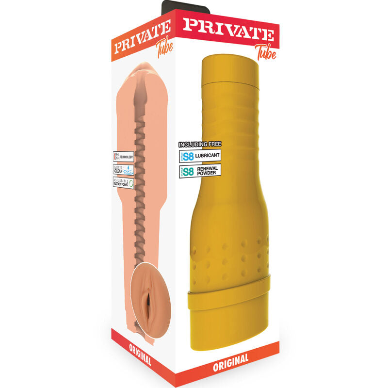 PRIVATE Original Tube Masturbator Naturale – Texture Realistica con Design Ergonomico