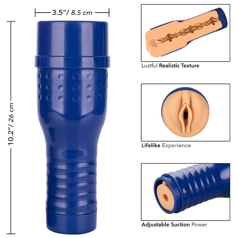 Masturbatore PRIVATO Gabi Gold – Design ergonomico con texture interna realistica