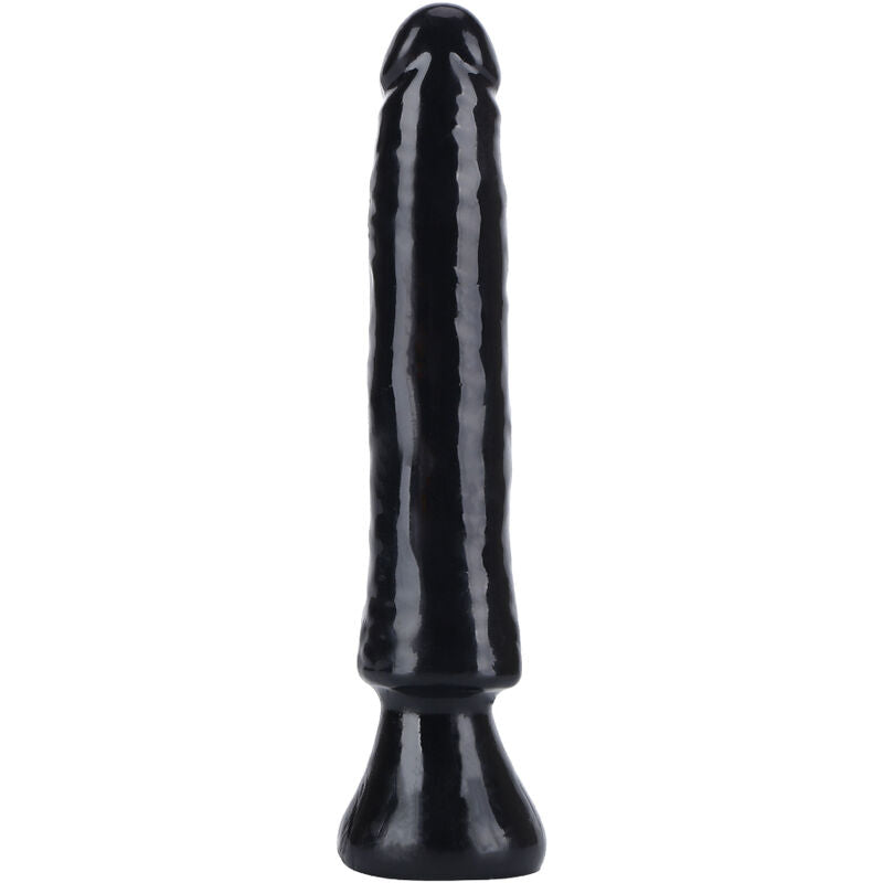 GET REAL Starter Dong 16 CM Negro – Textura Realista Para Una Experiencia Auténtica