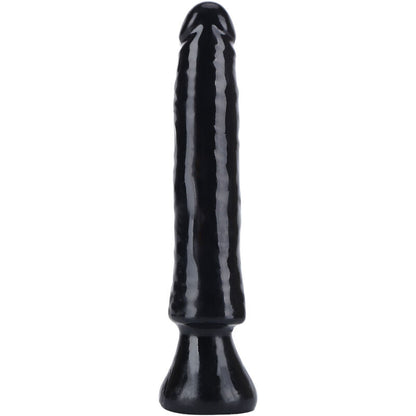 GET REAL Starter Dong 16 CM Negro – Textura Realista Para Una Experiencia Auténtica