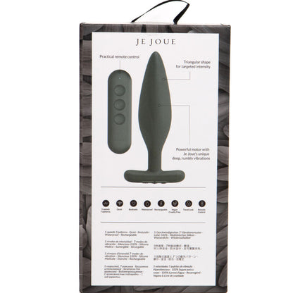 JE JOUE Egon Plug Anal – Vibrador Recargable Con Diseño Ergonómico Para Placer Intenso