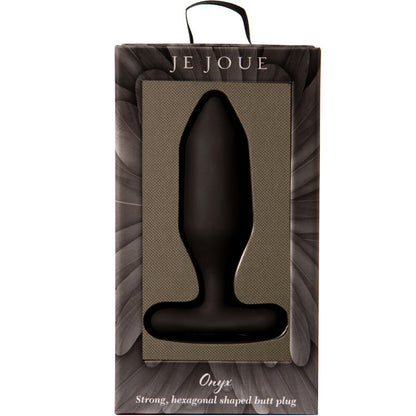 JE JOUE Onyx Anal Plug – Vibratore con design ergonomico per la stimolazione sensoriale