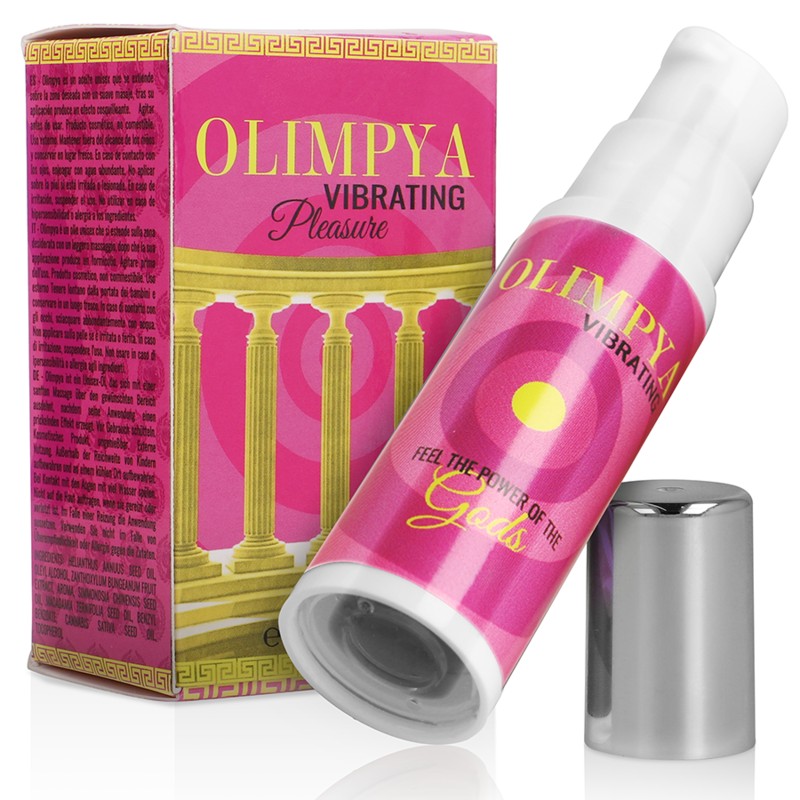 OLIMPYA Vibrating Pleasure – Potente Estimulante Unisex Con Aceite De Cannabis Sativa