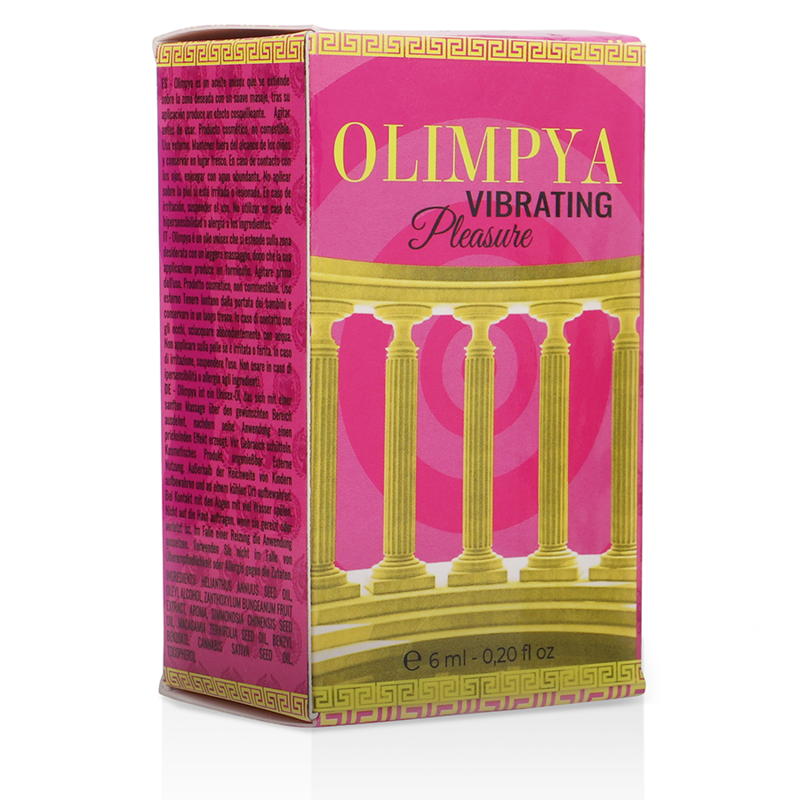 OLIMPYA Vibrating Pleasure – Potente Estimulante Unisex Con Aceite De Cannabis Sativa