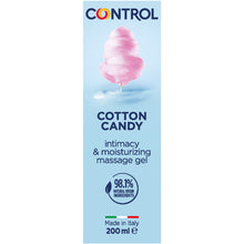 CONTROL Masaje Gel 3 en 1 Algodón de Azúcar 200 ML – Gel Ultrasensorial Con Aroma Dulce Para Momentos Especiales