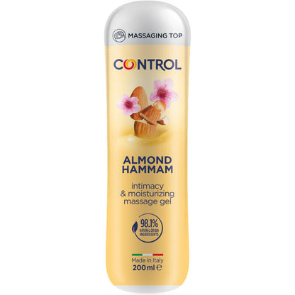 Comprar CONTROL Masaje Gel 3 en 1 Leche de Almendras 200 ml – Gel Hidratante Con Ingredientes Naturales Para Relajación Sensual-Noxtic