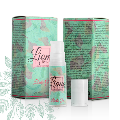 Liona By Moma Gel Vibrante Liquido Libido 6 ml – Stimolante Delicato sulla Pelle per Sensazioni Uniche