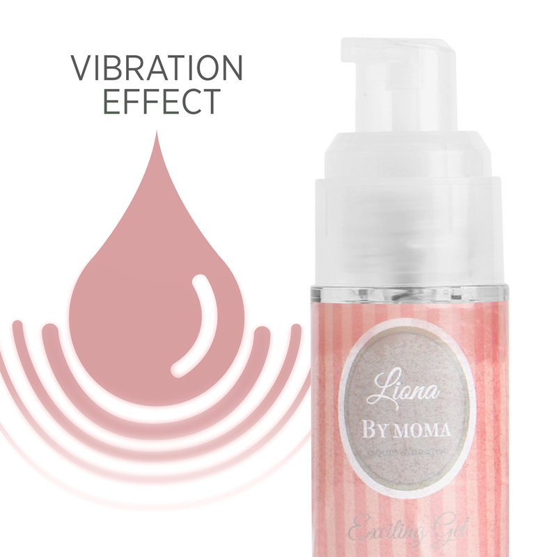 Liona By Moma Gel Vibrante Liquido Gel Eccitante 15 Ml – Formula Delicata per il Piacere Sensoriale