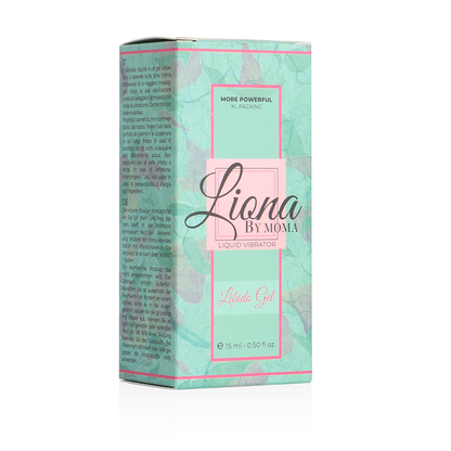 Liona By Moma Liquid Vibrator Libido Gel 15 ml – Gel stimolante per sensazioni intense
