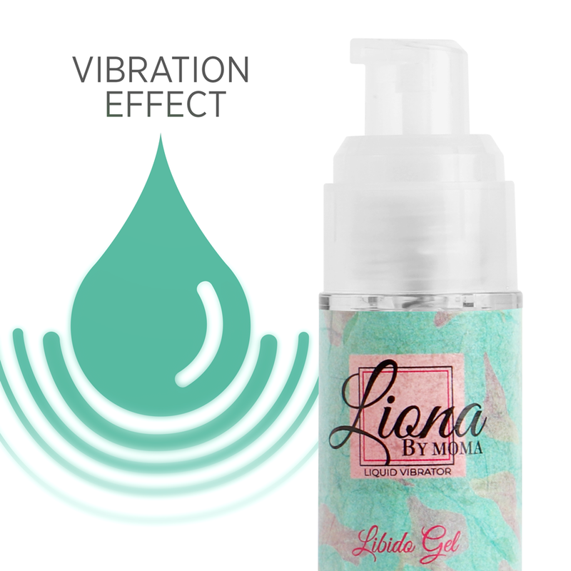 Liona By Moma Liquid Vibrator Libido Gel 15 ml – Gel stimolante per sensazioni intense