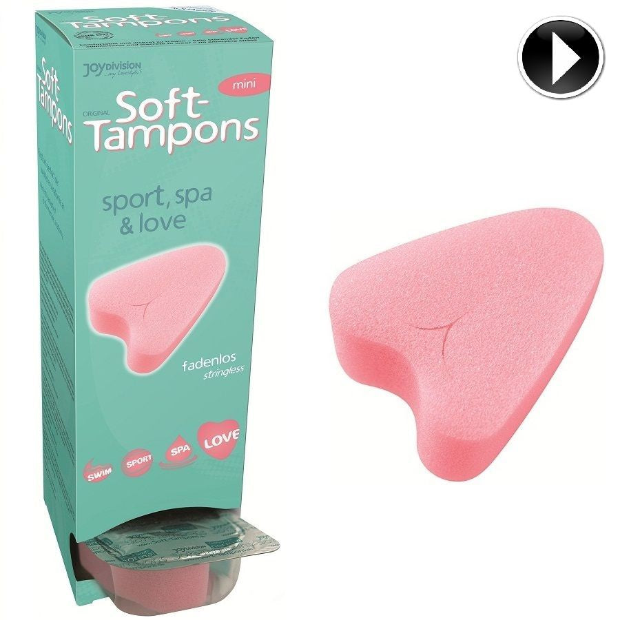 JOYDIVISION Soft Tampons – Tampones Originales Para Comodidad Imperceptible