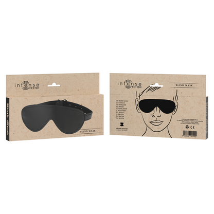 INTENSE Antifaz Cuero Vegano – Diseño Sostenible Para Una Experiencia Sensorial Única