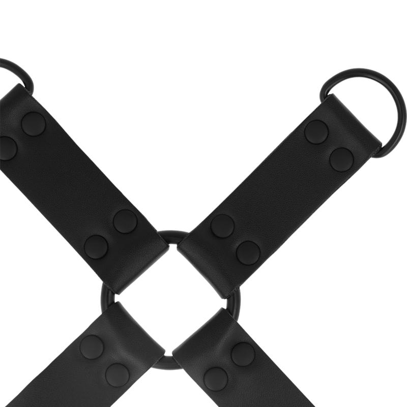 INTENSE Fetish Enganche Múltiple Para Manos Y Pies – Diseño Funcional En Cuero Vegano Para Experiencias Únicas