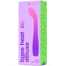B SWISH BGEE Heat Infinite Deluxe – Vibrador Recargable De Silicona Con Diseño Elegante