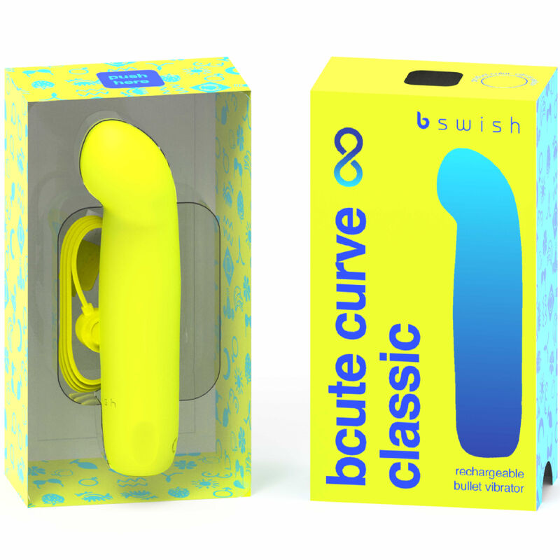 B SWISH Bcute Curve Infinite Classic – Vibratore ricaricabile con design ergonomico in silicone