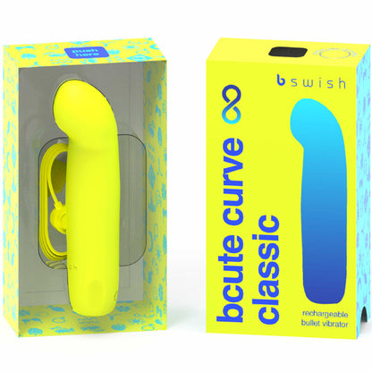 B SWISH Bcute Curve Infinite Classic – Vibratore ricaricabile con design ergonomico in silicone