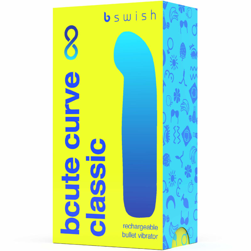B SWISH Bcute Curve Infinite Classic – Vibratore ricaricabile con design ergonomico in silicone