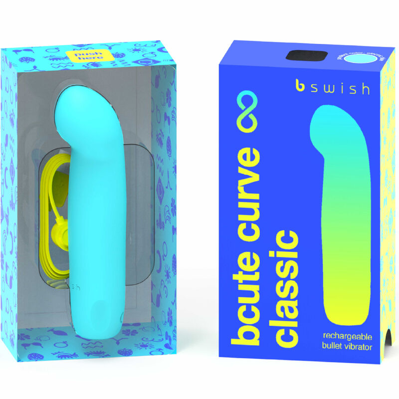 B SWISH Bcute Curve Infinite Classic – Vibrador Recargable Con Diseño Ergonómico De Silicona