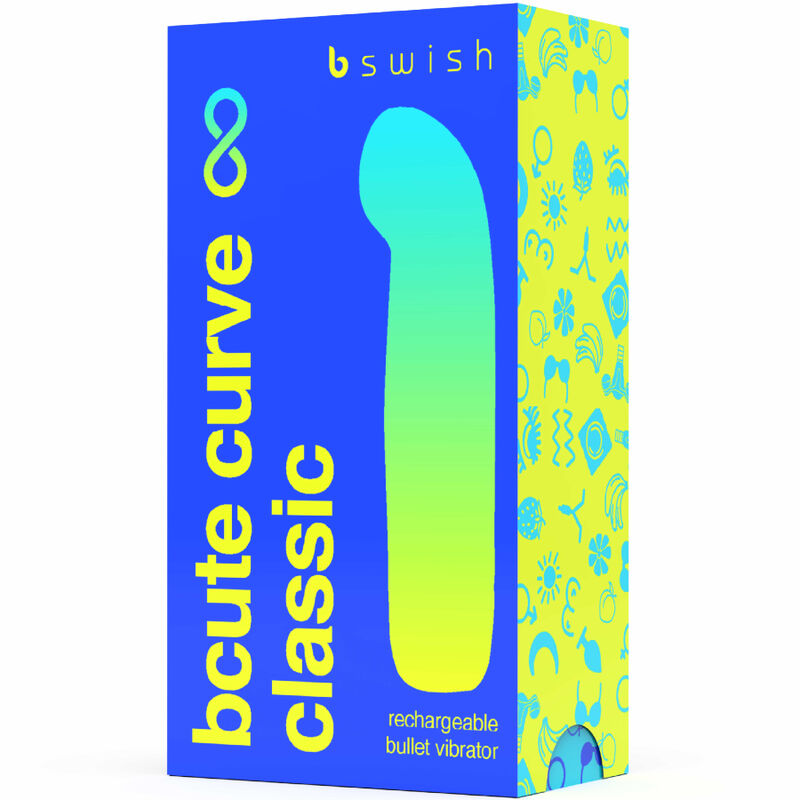 B SWISH Bcute Curve Infinite Classic – Vibrador Recargable Con Diseño Ergonómico De Silicona