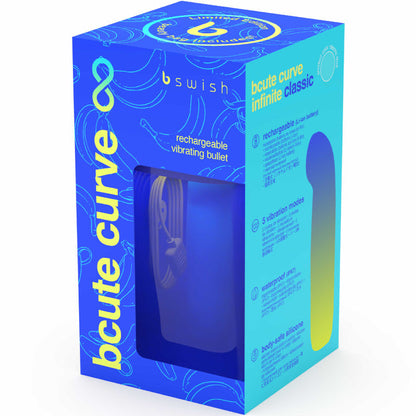 B SWISH Bcute Curve Infinite Classic Limited Edition – Vibratore ricaricabile con design ergonomico in silicone