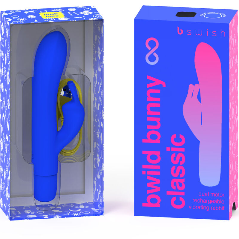 B SWISH Bwild Bunny Infinite Classic – Vibratore ricaricabile in silicone con design ergonomico