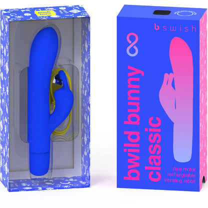 B SWISH Bwild Bunny Infinite Classic – Vibratore ricaricabile in silicone con design ergonomico