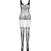 Comprar PASSION Eco Collection Bodystocking BS001 Negro – Diseño Elegante Con Comodidad Sensual-Noxtic