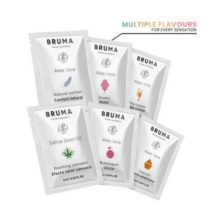 BRUMA - 6 ML GEL DESLIZANTE CON ALOE VERA SABOR A TARTA AMERICANA