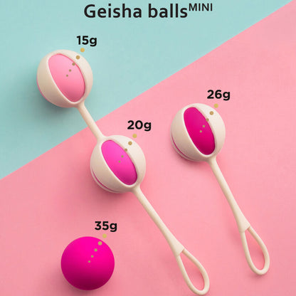 G-VIBE Set 4 Geisha Balls Mini Morado – Diseño Ergonómico Para Fortalecer El Suelo Pélvico