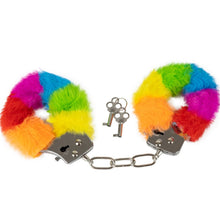 Comprar SPENCER & FLEETWOOD Esposas Metal Forradas Arcoiris – Diseño Colorido Para Comodidad y Estilo En Juegos de Rol-Noxtic