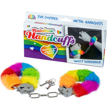 Comprar SPENCER & FLEETWOOD Esposas Metal Forradas Arcoiris – Diseño Colorido Para Comodidad y Estilo En Juegos de Rol-Noxtic