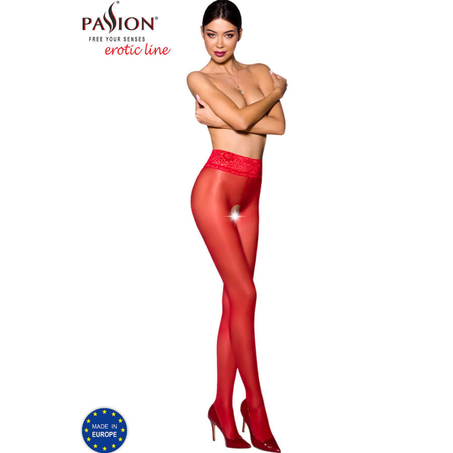PASSION - TIOPEN 008 WHITE STOCKINGS 1/2 30 DEN
