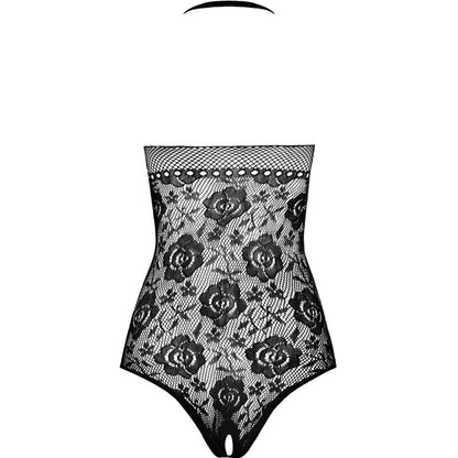 PASSION BS094 Bodystocking Nero Taglia Unica – Design Elegante per Aumentare la Tua Sicurezza