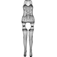 PASSION BS095 Bodystocking Rojo Talla Única – Diseño Elegante Que Realza Tu Silueta