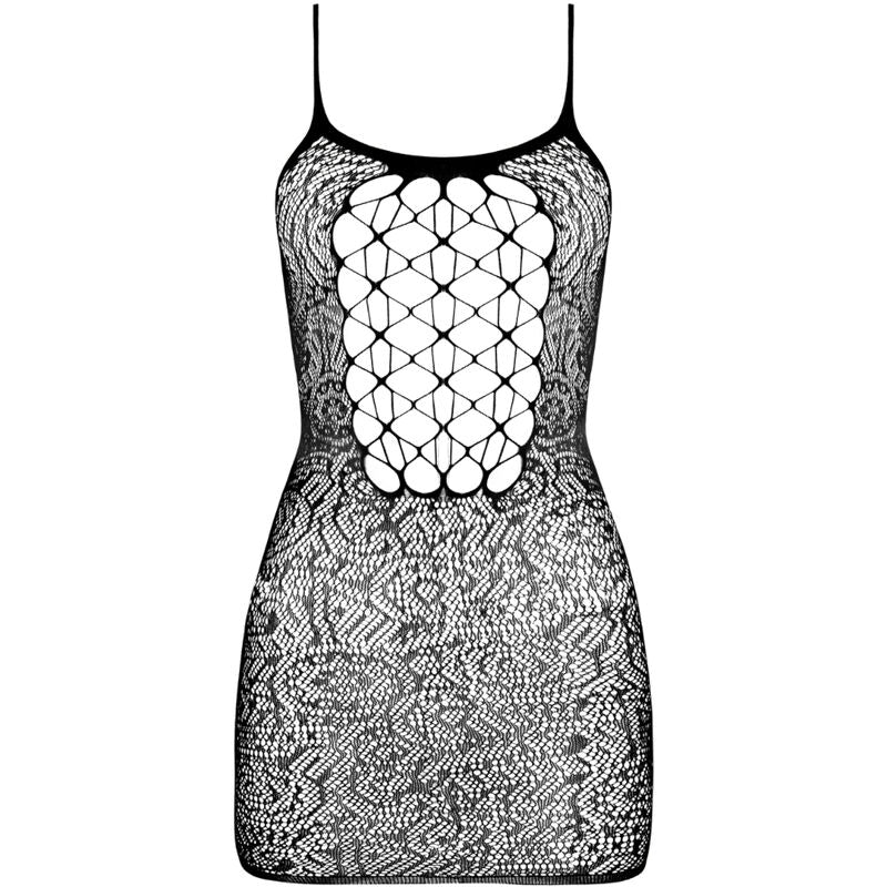 PASSION Bodystocking Nero Taglia Unica – Design Elegante che Mette in Evidenza la Tua Silhouette