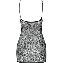 PASSION Bodystocking Nero Taglia Unica – Design Elegante che Mette in Evidenza la Tua Silhouette