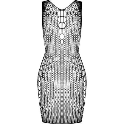 PASSION BS097 Bodystocking Negro Talla Única – Diseño Elegante Con Comodidad Superior