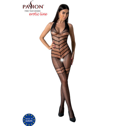 PASSION BS100 Bodystocking Negro Talla Única – Diseño Elegante Para Sensación Sofisticada