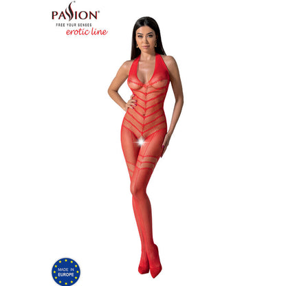 PASSION BS100 Bodystocking Negro Talla Única – Diseño Elegante Para Sensación Sofisticada